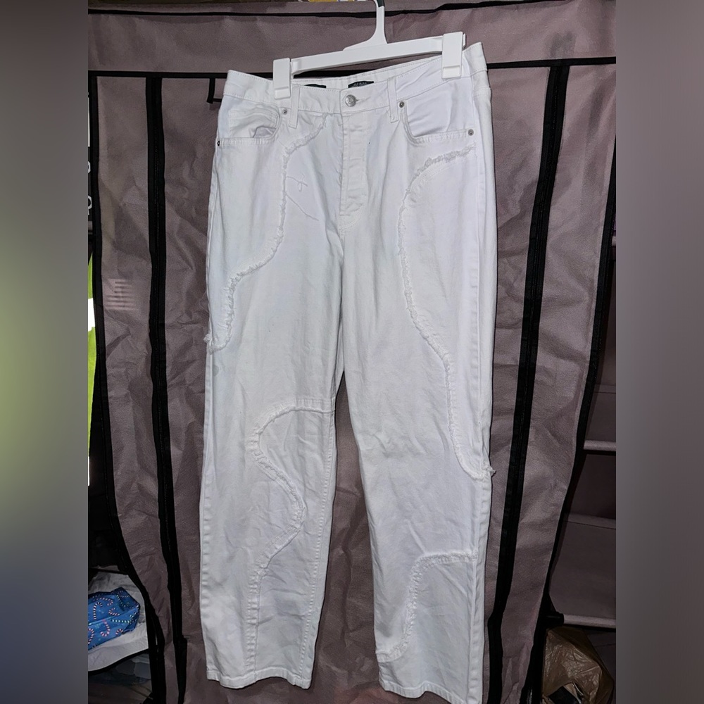 White jeans
